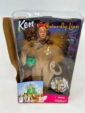 25814 Barbie Ken As The Cowardly Lion In Wizard Of Oz