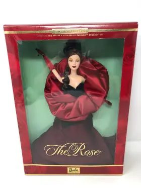 2991 Barbie Flowers In Fashion Collection The Rose 2001 Doll
