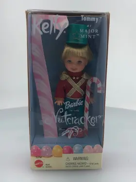 50796 Barbie Nutcracker Kelly Tommy As Major Mint Doll 2001