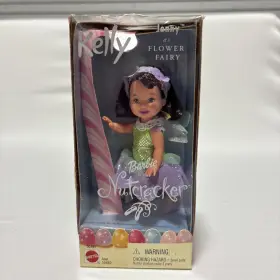 50797 Barbie Nutcracker Kelly Jenny As Flower Fairy Doll 2001