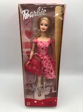 50879 Barbie Valentine Wishes 2001 Doll