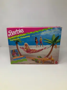5702 Barbie Hawaiian Fun Hammock Hideaway Playset 1990