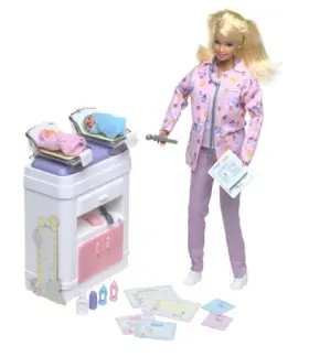 66719 Barbie Happy Family Baby Doctor
