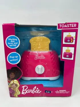 67014 Barbie Magic Moves Toaster - Wind It Up And Works 1993 Arcotoys Mattel