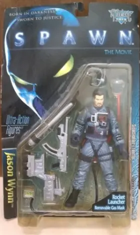 Barbie 787926111057 Spawn The Movie Jason Wynn With Rocket Launcher And Removable Gas Mask