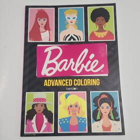 Barbie 805219447529 Bendon Advanced Coloring Book 2022