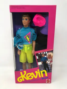 9325 Barbie Kevin Cool Teen Boyfriend Of Skipper 1990 - Outfit Changes For His Date W