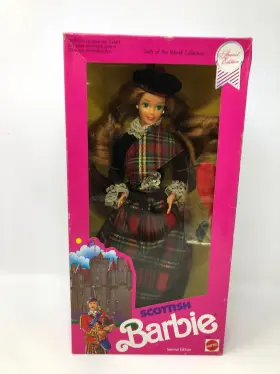 9845 Barbie Dolls Of The World Scottish 2nd Edition