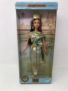 B3460 Barbie Dolls Of The World Princess Cambodia 2004 Doll