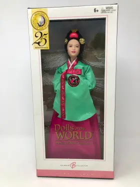 B5870 Barbie Mattel Dolls Of The World Princess Korean Court