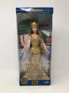 B6361 Barbie Dolls Of The World Princess Vikings