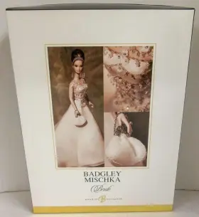 B8946 Barbie Badgley Mischka Bride Doll Collectible Limited Edition Golde Label