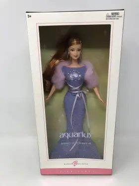 C6238 Barbie Collector Zodiac Dolls - Aquarius January 21 February 19