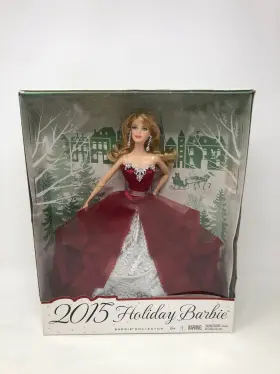Chr76 Barbie Holiday 2015 Blonde Doll