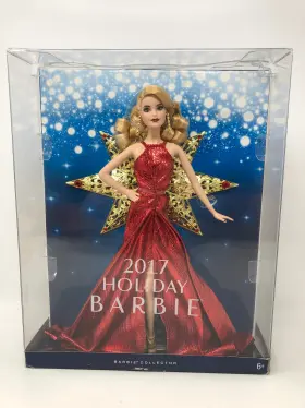 Dyx39 Barbie Holiday 2017 Blonde Doll