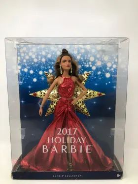 Dyx41 Barbie Holiday 2017 Brunette Doll