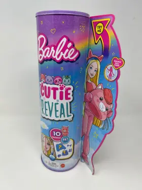 Hjl60 Barbie Doll Cutie Reveal Llama Fantasy Series With 10 Surprises Pet Color