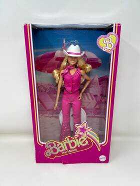 Barbie Hpk00 The Movie Collectible Doll Margot Robbie As In Pink Western Outfit