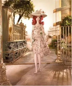 J0942 Barbie Fashion Model Collection Day At The Races By Robert Best