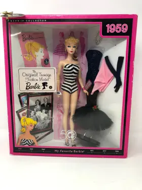 N4974 Barbie Vintage Reproduction Teenage Fashion Model Giftset