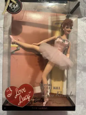 N6566 Barbie I Love Lucy The Ballet New Damaged Box