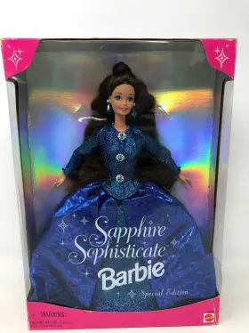 Sgb000p0u5nmus Barbie Sapphire Sophisticate Doll By Mattel