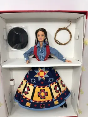 Sgb0032lo8nyus Barbie Lifestyles Of The West Collection Western Plains 2000 Doll