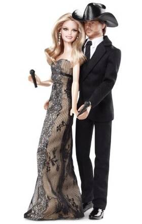 Barbie T7904 Country Music Star Faith Hill And Tim Mcgraw Ken Giftset