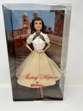 Barbie X8260 Pop Culture Audrey Hepburn Roman Holiday 2013 Doll