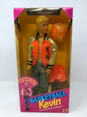 4713 Basketballkevindollcoolboyfriendofskipper Barbie - Basketball Kevin Doll Boyfriend Of Skipper 1992