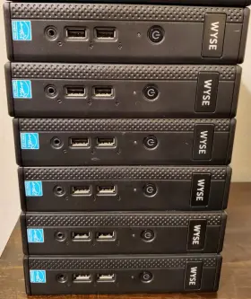 0c3ddw Dell Wyse Dx0d Thin Client Amd 1.4ghz 2gb Ram No Ssd Power Adapter - Lot Of 6