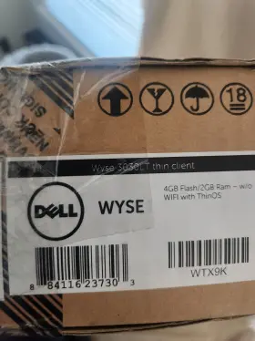 D57gx Dell Wyse 3030 Thin Client Intel Celeron 1.58ghz 4gb Ram 16gb Ssd Lot9