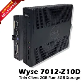Nh1kr-sp-bbb Dell Nh1kr Wyse 7012-z10d Thin Client 2gb Ram 8gb Storage Flash Amd G-t56