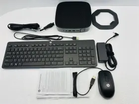 48z73utaba Hp 196068386023 T640 Thin Client Amd Ryzen R1505g 4gb 32gb Thinos Usbc