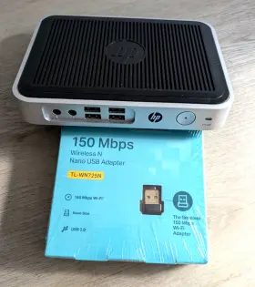 2fu10at Hp 2fu10at#aba T310 G2 Copper Nic Zero Client 512mb Ddr3 32gb Flash Usb Wifi Adapter