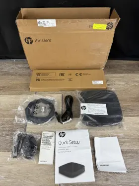 R2314 Hp 5479 Elite T655 Thin Client Ryzen / 32gb Flash 8gb Ram New Open Box R2314 Hp 5479 Elite T655 Thin Client Ryzen / 32gb Flash 8gb Ram New Open Box