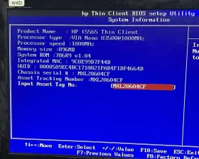 632136-001 Hp Thin Client T5565 Thinpro Wifi 1gf 1gr Base Unit With On