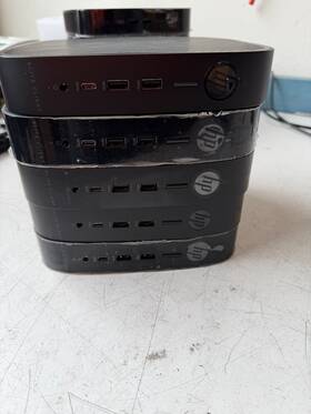 Hp 8c1u6uc#aba Qty 5 Elite T655 Thin Client Ryzen R2314 Quad-core 4 Core No Memory