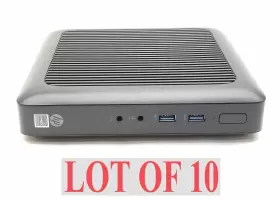 T520-tpc-w016 Hp Thin Client T520 Tpc-w016 Flex Amd Gx-212jc 1.20ghz 4gb No Ssd/ac/wifi Lot 10