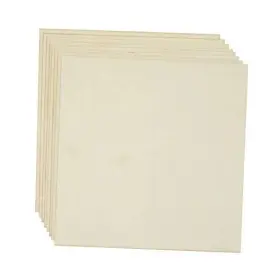 Juvo Plus 194425192645 8-pack 12x12 Wood Panels Thin Plywood For Crafts Painting Diy Art