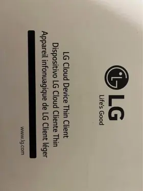Cl600n-6n Lg 719192633629 Thin Client Intel