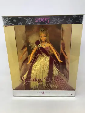 18528 Mattel Barbie Holiday Christmas 2005 By Bob Mackie