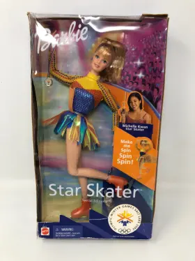53375 Mattel Olympic Winter Games Salt Lake 2002 Star Skater Barbie - Special Edition