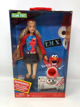 K5499 Mattel Barbie Pop Culture T. M. X. Tickle Me Elmo And