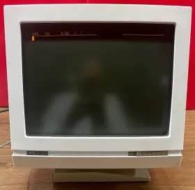 900109-01 Wyse Wy-60 Gold/amber Screen Terminal Computer Monitor Powers On See Video