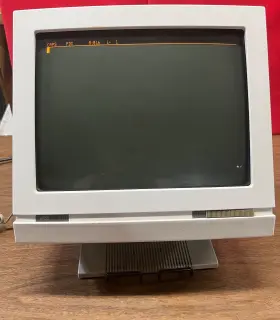 900901-07 Wyse Wy-60 Gold/amber Screen Terminal Computer Monitor Powers On See Video