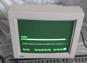 Wyse 900936-07 Vintage Wy-185 Green Screen Terminal With Monitor Model