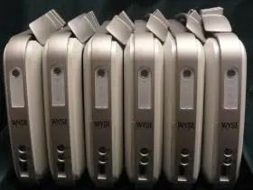 Lm1200-100nas Wyse Lot Of Six Silver Vxo Thin Client Used Units - No Power Supplies Lm1200-100nas Wyse Lot Of Six Silver Vxo Thin Client Used Units - No Power Supplies