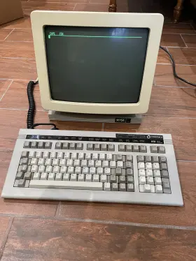 Wy-50 Wyse Dumb Terminal With Keyboard Crt Ascii In Working Condition