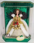Rare 1994 35TH Anniversary Happy Holidays Barbie Doll Brunette Mattel 12155 Nrfb New. Price: $850.00.